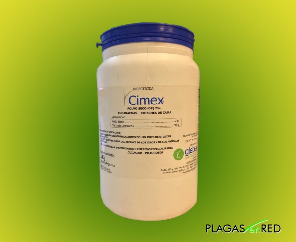 Cimex Polvo Insecticida para control de Chinches de Cama